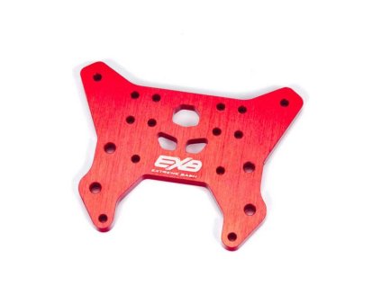 Arrma věž tlumičů přední hliník CNC 7075 T6 červená - ARA320611