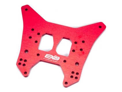 Arrma věž tlumičů zadní hliník CNC 7075 T6 červená - ARA320612