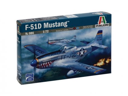 Italeri P-51D Mustang (1:72) - IT-0086