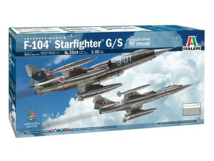 Italeri Locheed F-104 Starfighter G/S RF (1:32) - IT-2514