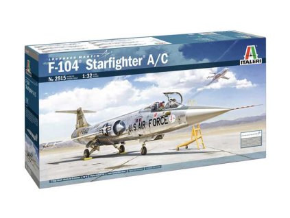 Italeri Lockheed F-104 A/C Starfighter (1:32) - IT-2515