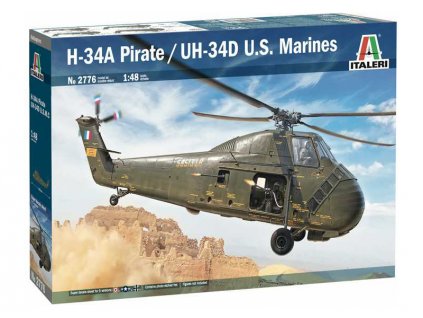 Italeri H-34A Pirate /UH-34D U.S. Marines (1:48) - IT-2776