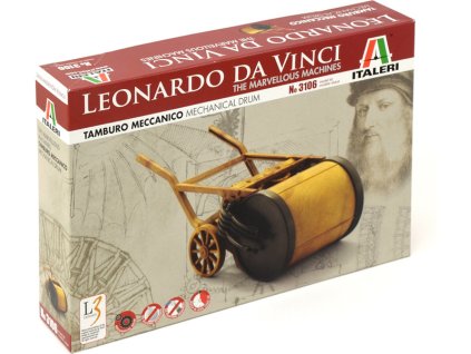 Italeri Leonardo Da Vinci - MECHANICAL DRUM (22.5cm) - IT-3106