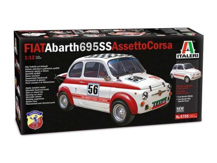 Italeri Fiat Abarth 695SS/Assetto Corsa (1:12) - IT-4705