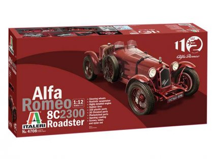 Italeri Alfa Romeo 8C 2300 Roadster (1:12) - IT-4708