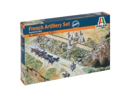Italeri figurky - FRENCH ARTILLERY SET (NAP.WARS) (1:72) - IT-6031