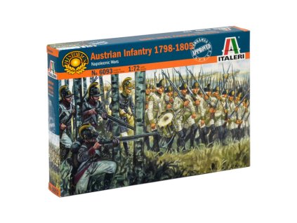 Italeri figurky - AUSTRIAN INFANTRY 1798-1805 (NAP.WARS) (1:72) - IT-6093