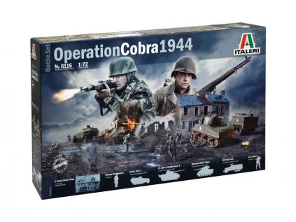 Italeri diorama - OPERATION COBRA 1944 (1:72) - IT-6116