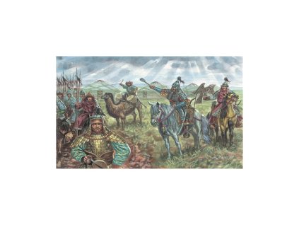 Italeri figurky - MONGOL CAVALRY (XIIIth CENTURY) (1:72) - IT-6124