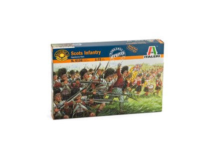Italeri figurky - SCOTTISH INFANTRY (NAP.WARS) (1:72) - IT-6136