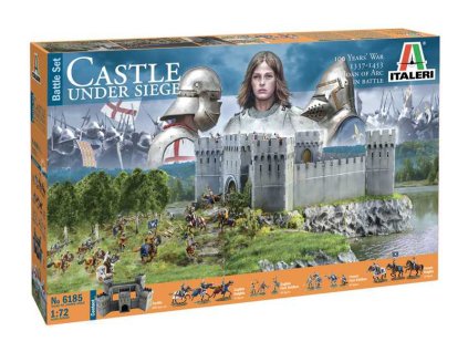 Italeri diorama - 100 Years WAR Castle under siege (1:72) - IT-6185