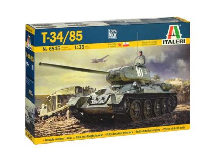 Italeri T34/85 Zavod 183 Mod. 1944 (1:35) - IT-6545
