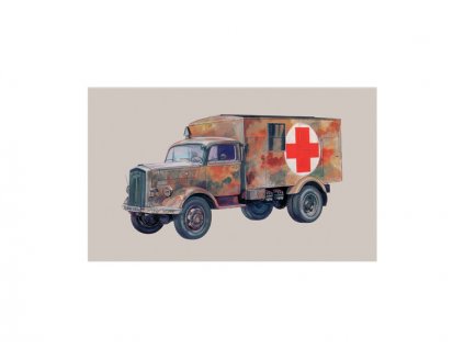 Italeri vozidlo Kfz. 305 Ambulance (1:72) - IT-7055