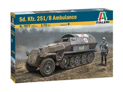 Italeri Sd.Kfz. 251/8 Ambulance (1:72) - IT-7077
