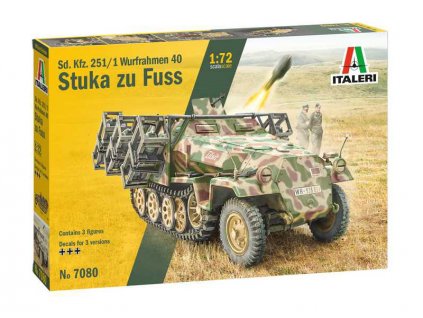 Italeri Sd. Kfz. 251/1 Wurfrahmen Stuka zu Fuss (1:72) - IT-7080