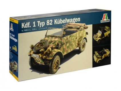 Italeri Kdf.1 Typ 82 Kübelwagen (1:9) - IT-7405