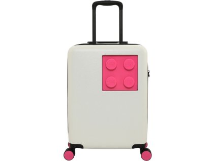 LEGO Luggage Cestovní kufr Urban 20" - bílý/fialový - LEGO20152-1964
