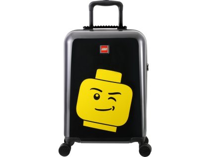 LEGO Luggage Cestovní kufr Minifigure Head 20" - černý - LEGO20181-1980