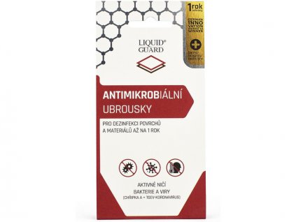 NANOPROTECH Liquid Guard Antimikrobiální ubrousky - NP-272