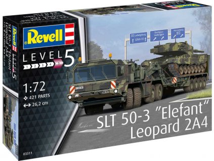 Revell SLT 50-3 Elefant a Leopard 2A4 (1:72) - RVL03311