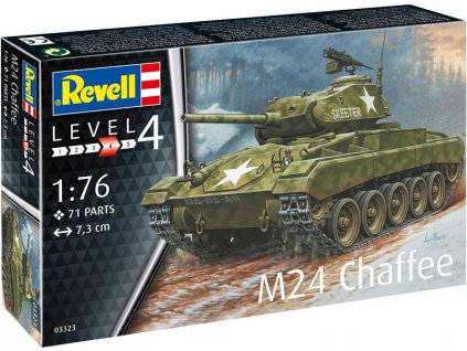 Revell M24 Chaffee (1:76) - RVL03323