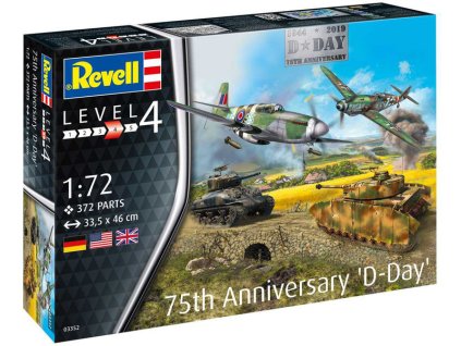 Revell Gift-Set Den D 75. výročí (1:72) - RVL03352