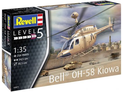 Revell Bell OH-58 Kiowa (1:35) - RVL03871