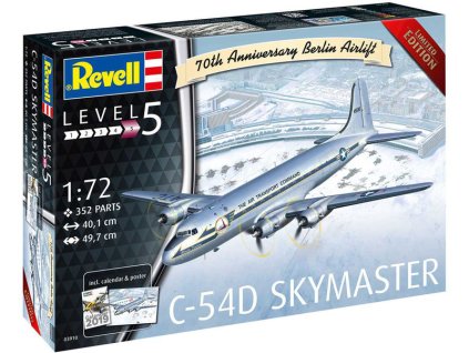 Revell Douglas C-54D Skymaster 1948 (1:72) - RVL03910