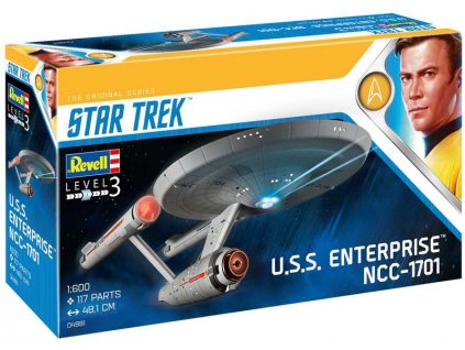 Revell Star Trek 04991 - U.S.S. Enterprise NCC-1701 (TOS) (1:600) - RVL04991