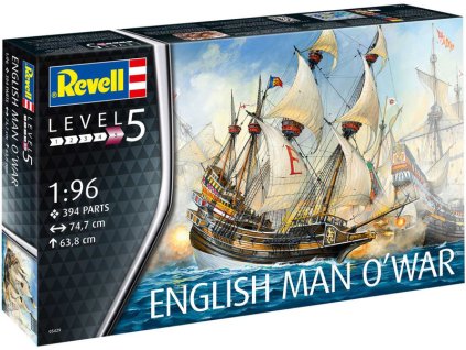 Revell English Man O'War (1:96) - RVL05429
