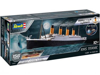 Revell EasyClick RMS Titanic + 3D Puzzle (Iceberg) (1:600) - RVL05599