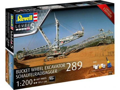 Revell Bucket Wheel Excavator 289 / Schaufelradbagger 289 (1:200) (Gift-Set) - RVL05685