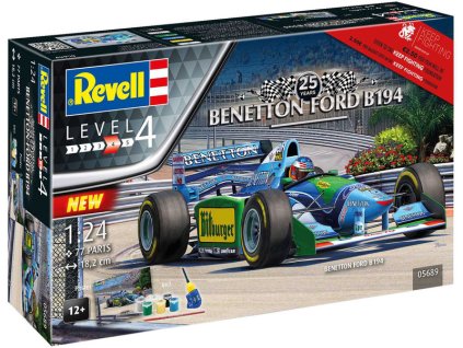 Revell Ford Benetton 25. výročí (1:24) (giftset) - RVL05689