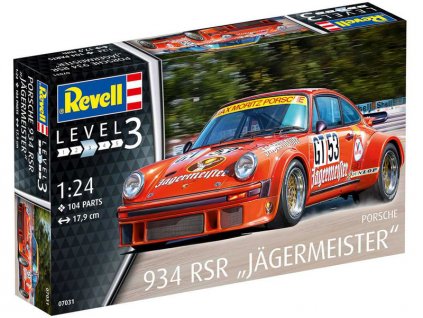 Revell Porsche 934 RSR Jägermeister (1:24) - RVL07031