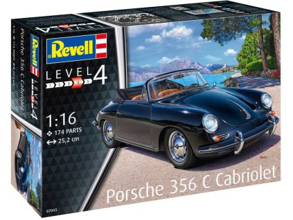 Revell Porsche 356 Cabriolet (1:16) - RVL07043