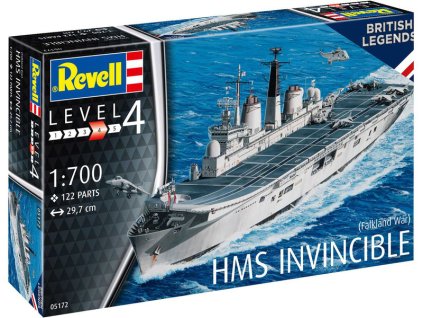 Revell HMS Invincible (Falkland War) (1:700) (set) - RVL65172