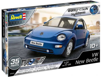 Revell EasyClick Volkswagen New Beetle (1:24) (sada) - RVL67643