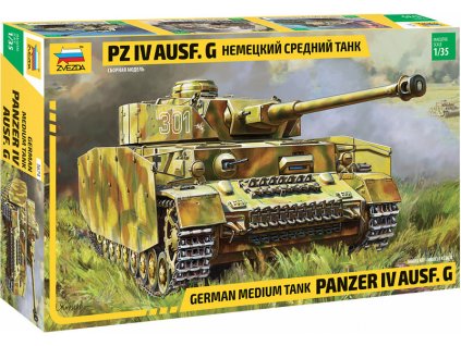 Zvezda Panzer IV Ausf.G (1:35) - ZV-3674