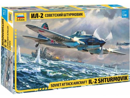 Zvezda Iljušin IL-2 Stormovik (1:48) - ZV-4825