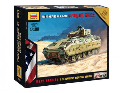 Zvezda Snap Kit - M2A2 Bradley (1:100) - ZV-7406