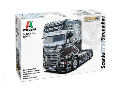 Italeri Scania R 730 Streamline 4x2 Show Trucks (1:24) - IT-3952