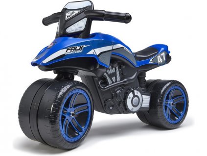 FALK - Dětské odrážedlo Moto Racing Team ride-on modré - FA-531