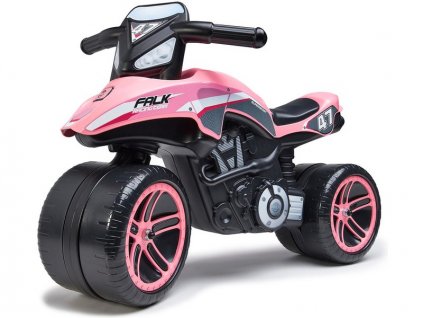 FALK - Dětské odrážedlo Moto Racing Team ride-on růžové - FA-538