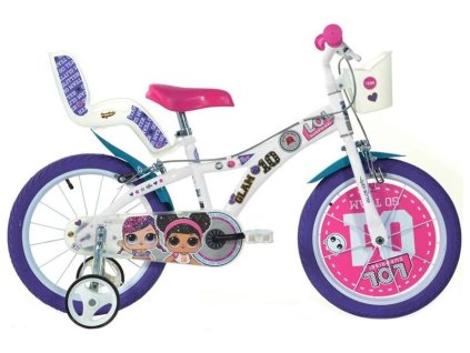 DINO Bikes - Dětské kolo 14" LOL Surprise - DB-614GLOL