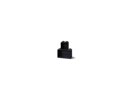 LEGO Brick závěsné police černé, set 2ks - LEGO41171733