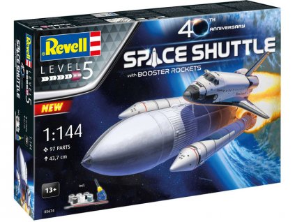 Revell raketoplán 40. výročí (1:144) (giftset) - RVL05674
