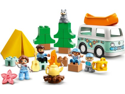 LEGO DUPLO - Dobrodružství v rodinném karavanu - LEGO10946