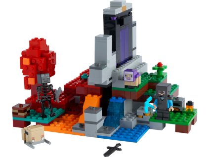LEGO Minecraft - Zničený portál - LEGO21172