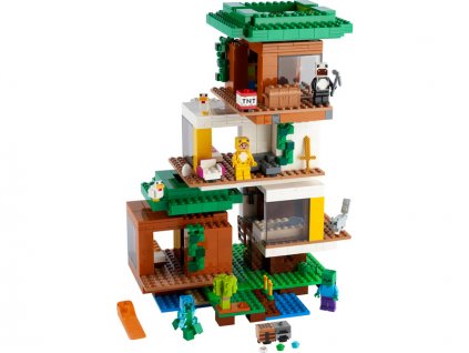 LEGO Minecraft - Moderní dům na stromě - LEGO21174
