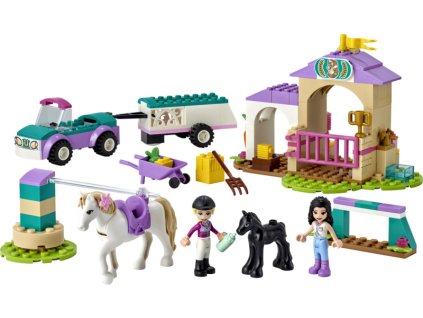 LEGO Friends - Auto s přívěsem a výcvik koníka - LEGO41441
